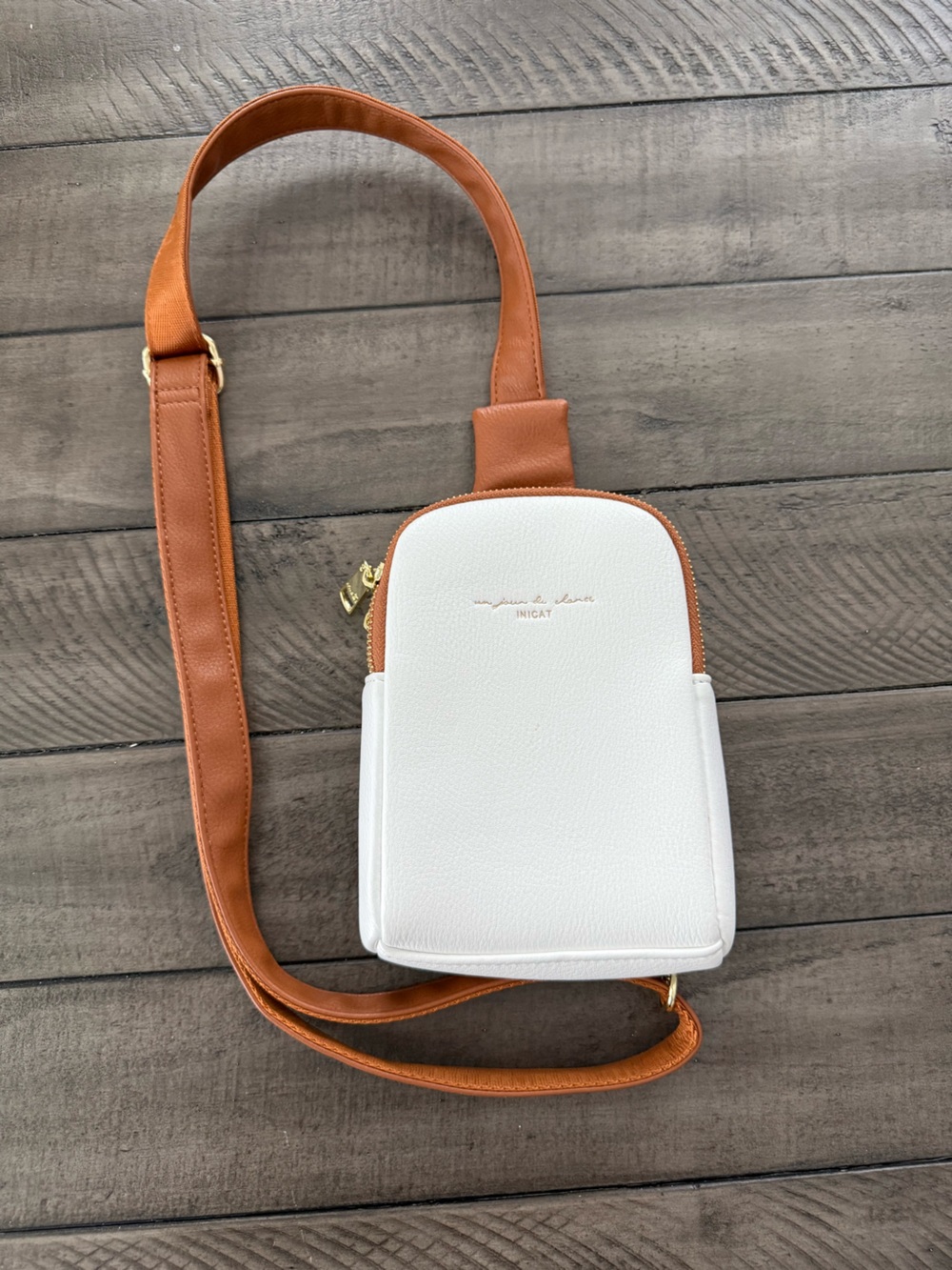 Small Sling Vegan Leather Crossbody Purse